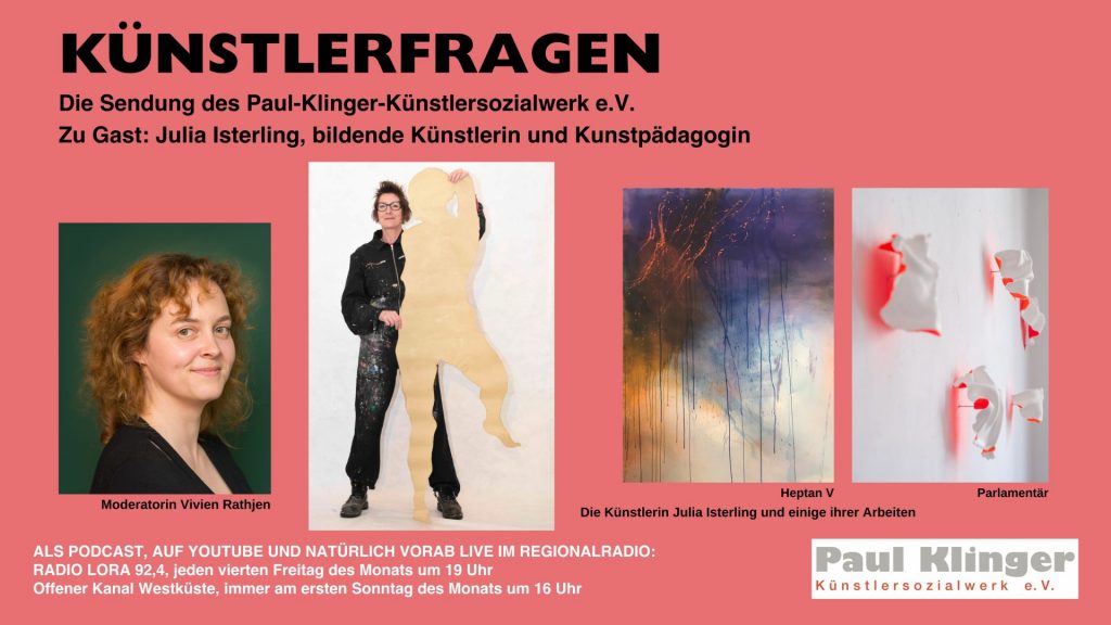 Julia Isterling bei Künstlerfragen
