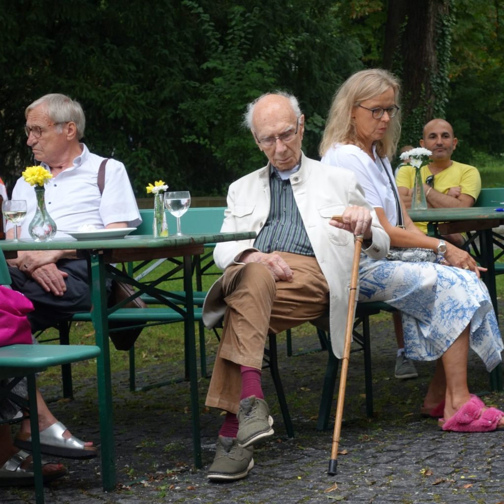 Dieter von Levetzow – Besinnlicher Moment beim 50 Jubiläum des Künstlersozialwerks