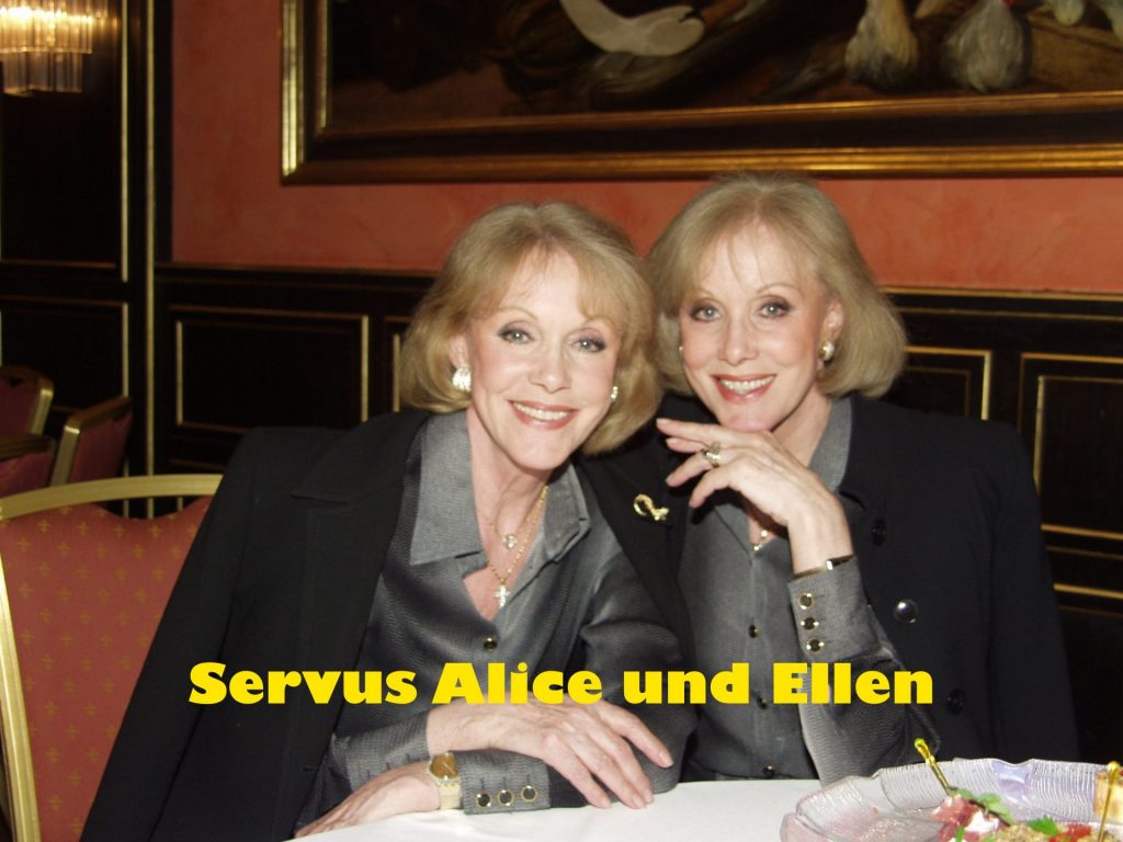 Alice und Ellen Kessler Abschied
