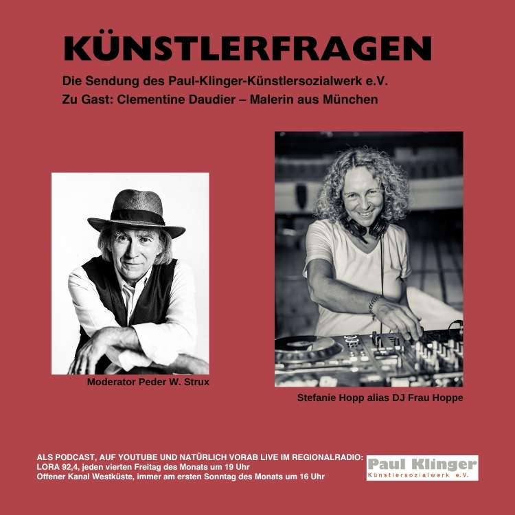 Künstlerfragen im März 2026 mit DJ Frau Hoppe