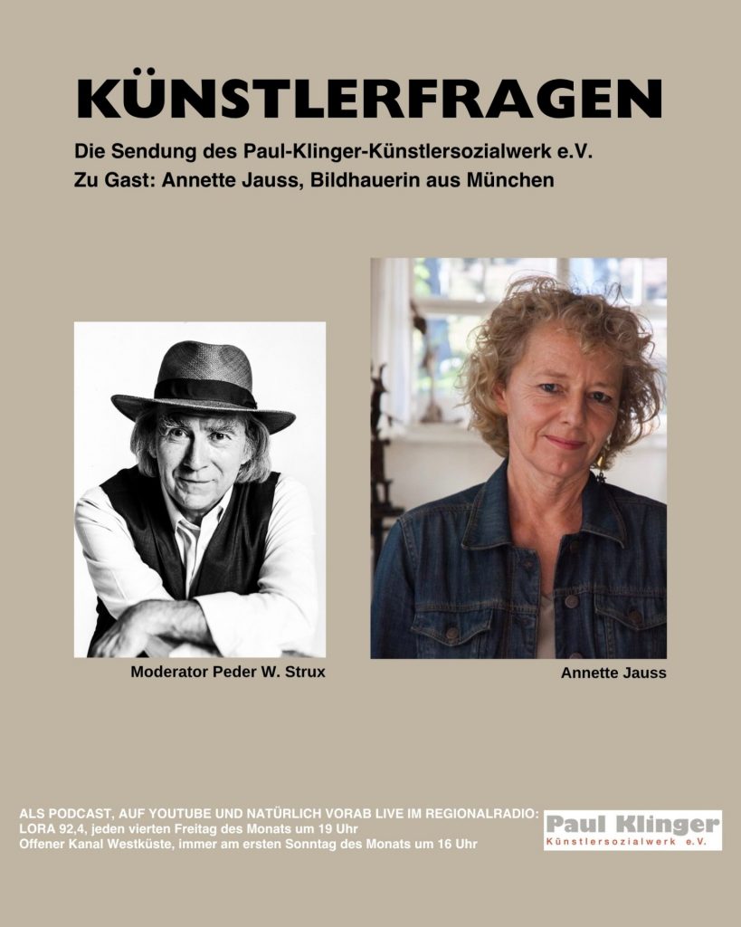Annette Jauss zu Gast bei Künstlerfragen