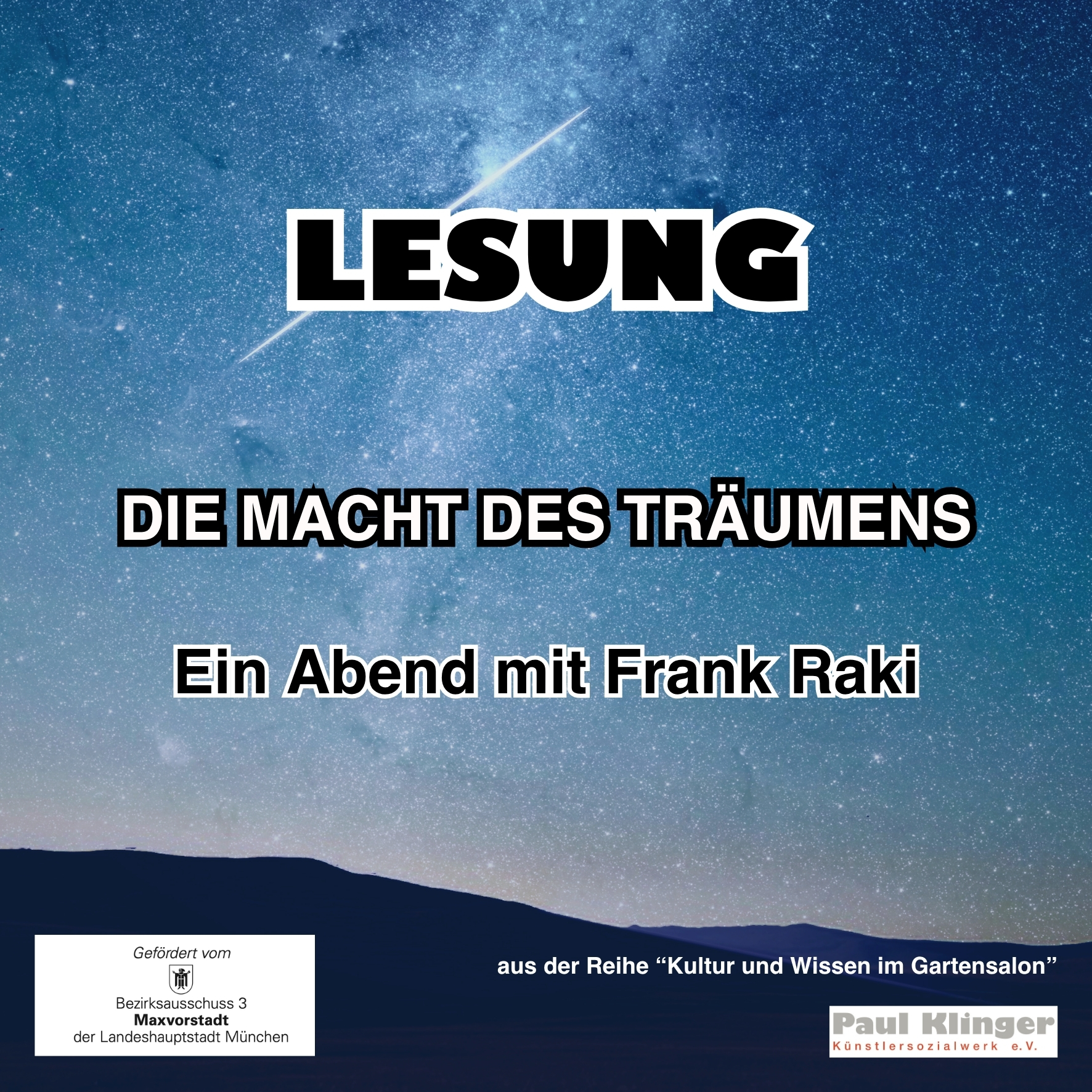 Kultur und Wissen im Gartensalon