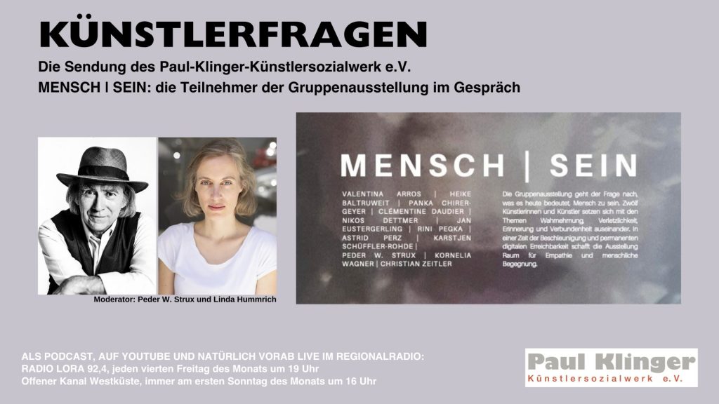 Künstlerfragen MENSCH | SEIN